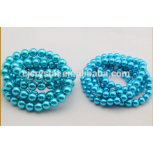 8mm rodada czech contas soltas aquamarine cor de vidro pérolas